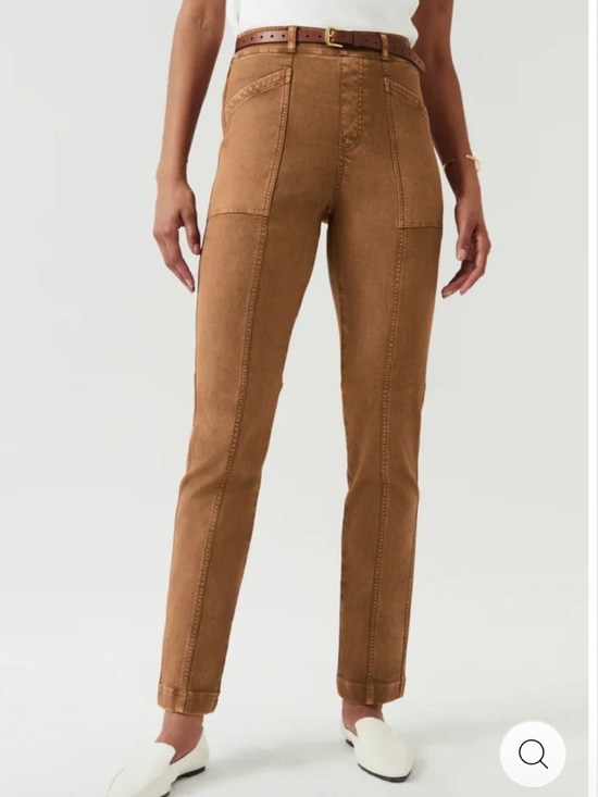 SPANX Pants - SPANX STRETCH TWILL STRAIGHT LEG PANT in Acorn size XL